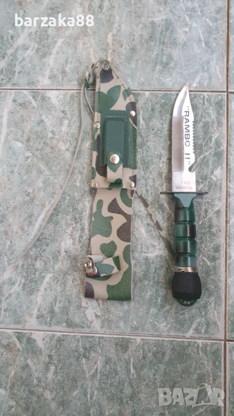 Нож с кания FES Rostfrei Рамбо 2, снимка 1