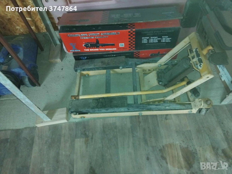 Хидравличен крик за атв и мотор до 1 тон , снимка 1