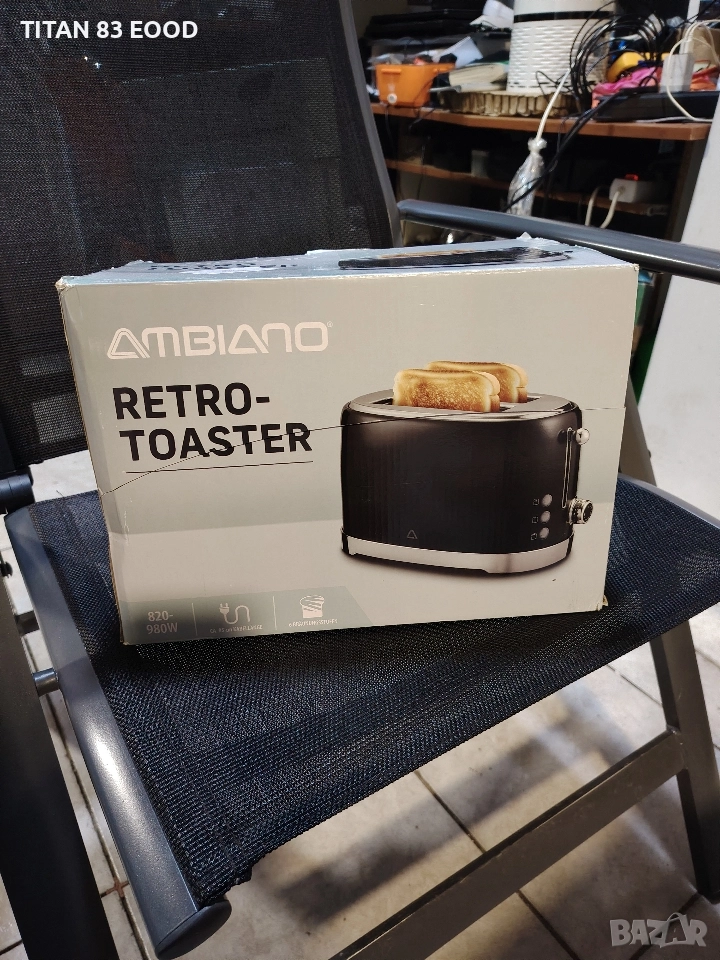 тостер с ретро дизайн Ambiano. , снимка 1