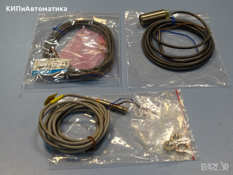 индуктивен датчик Omron TL-X1E-G, E2A-S08KS02-WP-B1, E2A-M18KS08-WP-C1, снимка 1