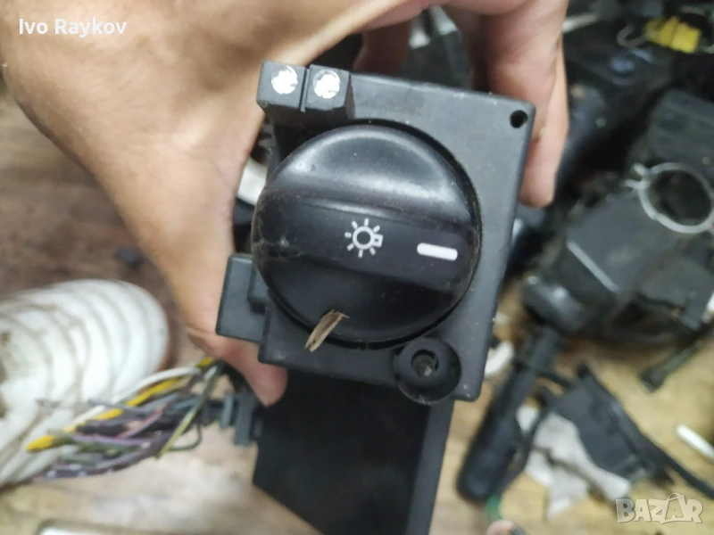 Ключ за светлини Mercedes Benz E W210 , 2105450104, снимка 1