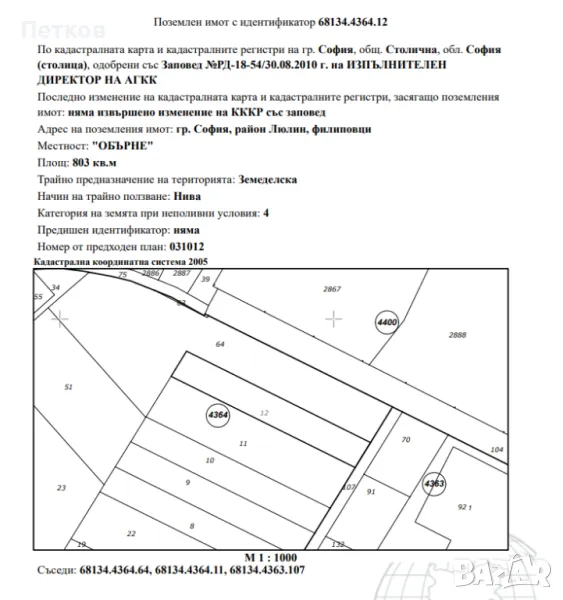Парцел в кв.Република, снимка 1