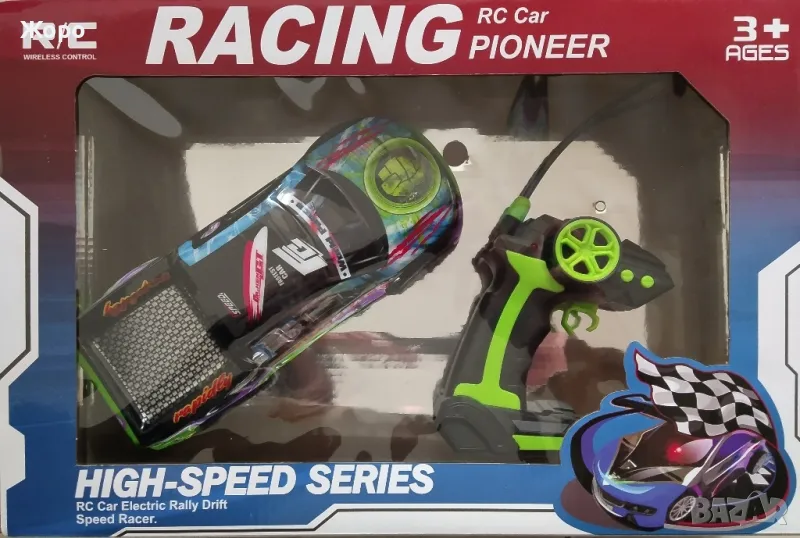 КОЛА С ДИСТАНЦИОННО ХЪЛК СЪС СВЕТЕЩИ ФАРОВЕ 993921-2, снимка 1