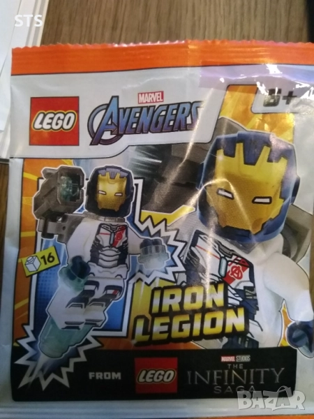 Оригинална лего фигурка Iron Man, снимка 1