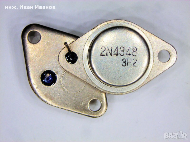 2N4348 npn транзистори 140 V, 10 A, 120W, Корпус: ТО-3, снимка 1