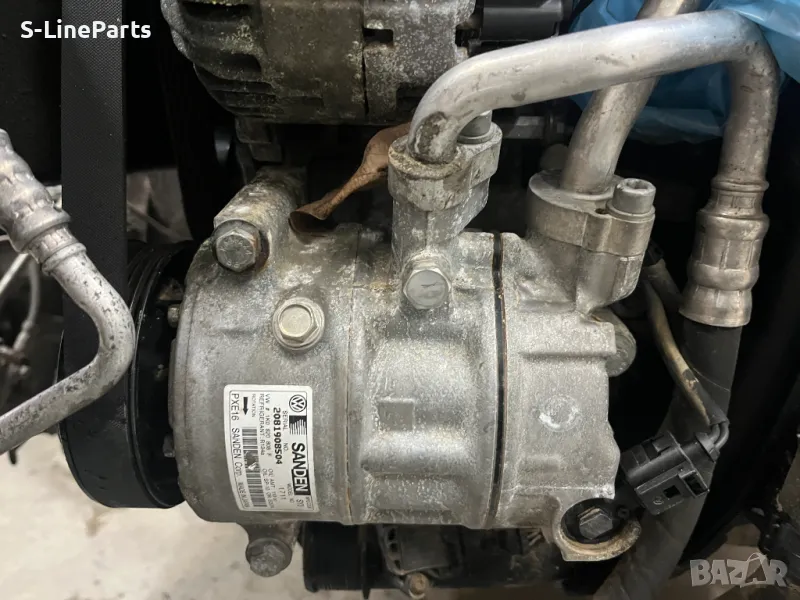 Компресор климатик Skoda Superb Шкода Суперб 2 2.0 tdi тди Комби dsg дсг, снимка 1