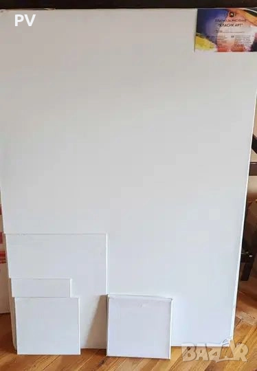 Грундирани платна за рисуване, снимка 1