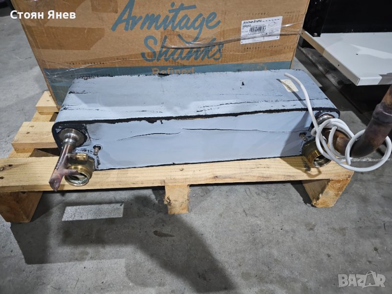 Пластинчат топлообменник за чилър ,термопомпа - 35 KW - за R407, снимка 1