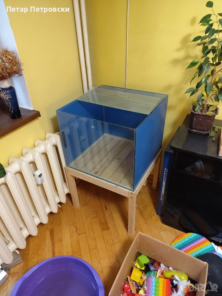 Аквариум 55x55x45H, снимка 1