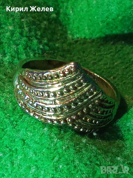 ПОСРЕБРЕН ВИНТИДЖ ПРЪСТЕН 37612, снимка 1