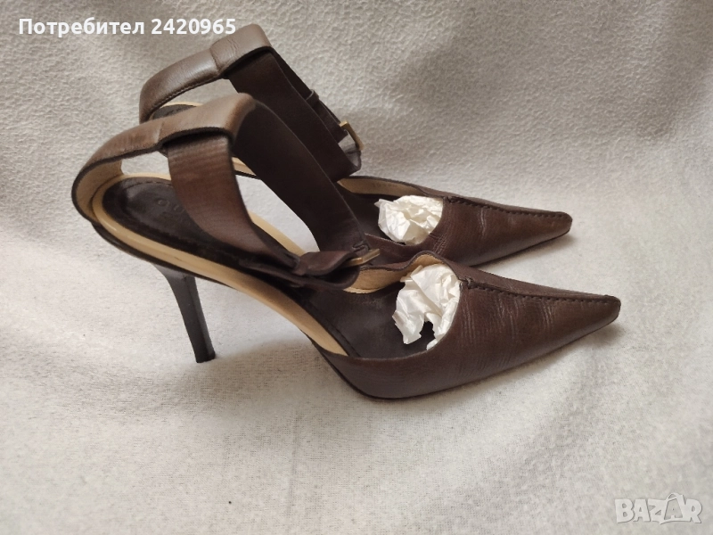 Gucci елегантни обувки на ток , снимка 1