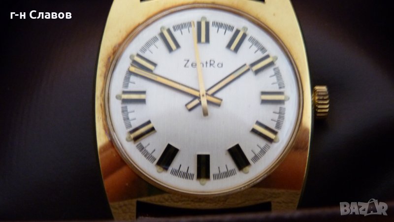 1980s ръчна механична ZENTRA. Отлична!, снимка 1