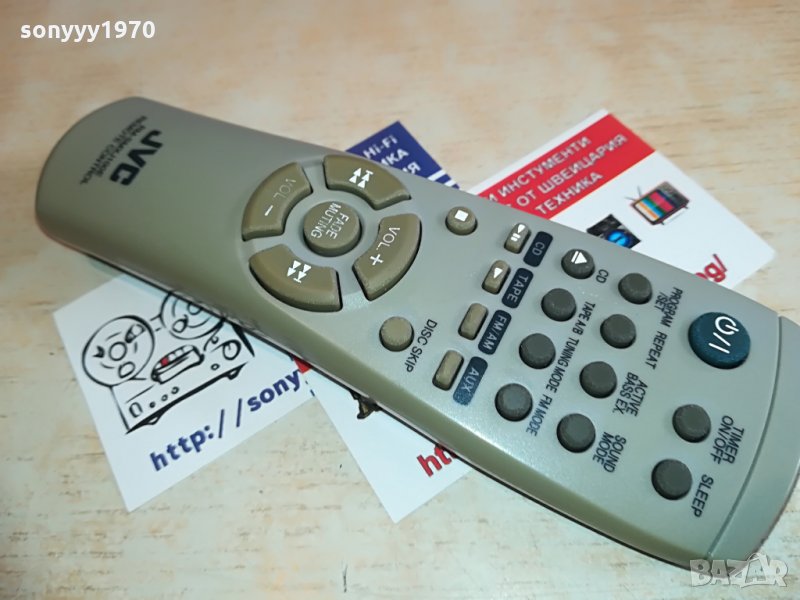 JVC AUDIO REMOTE CONTROL, снимка 1