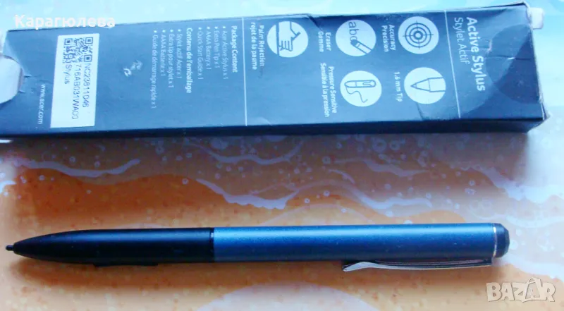 Писалка/стилус за лаптоп и таблет Acer Active Stylus, модел NC23811046, снимка 1