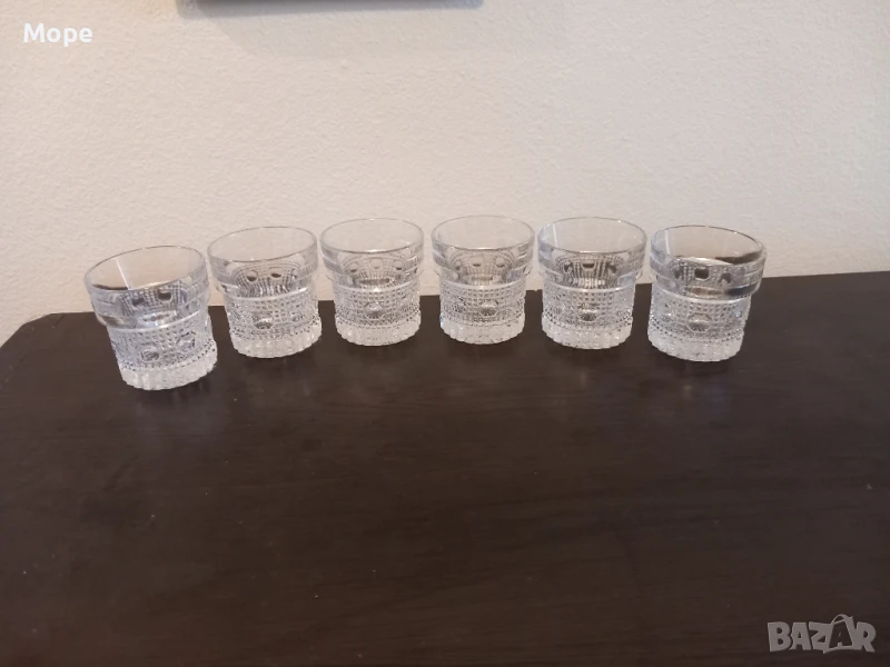Кристални чаши за ракия , снимка 1