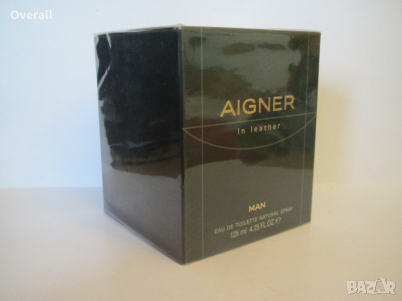 In Leather Man Aigner ОРИГИНАЛЕН мъжки парфюм 125 мл ЕДТ, снимка 1