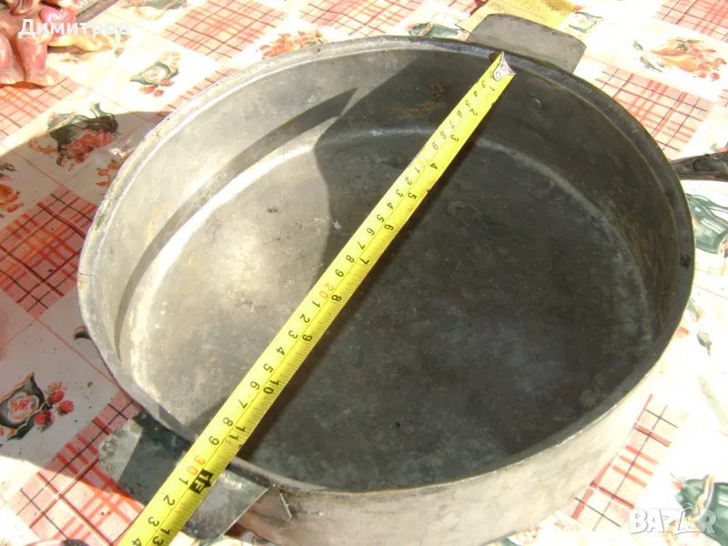 Старинна бакърена тава , снимка 1