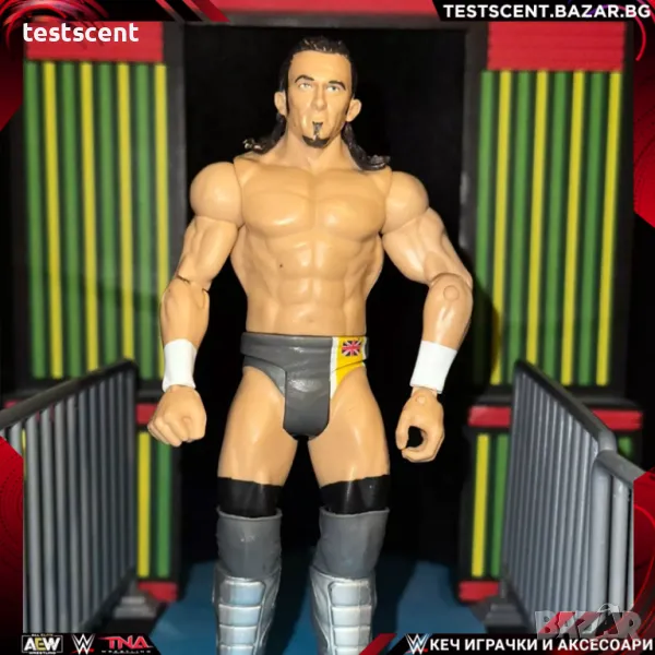 Екшън фигура WWE Neville Pac Невил Пак Mattel Basic figure wrestling играчка , снимка 1