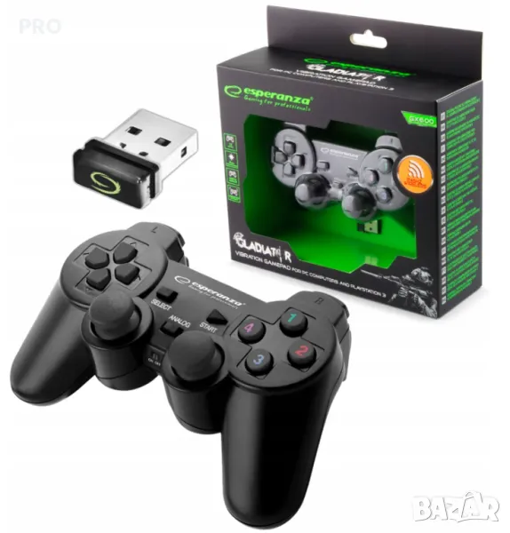 Esperanza EGG108K Гейминг контролер Геймпад PC,Playstation 3 Analog, снимка 1
