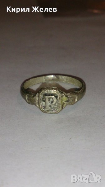 Стар пръстен уникат ръчна изработка сачан -60161, снимка 1