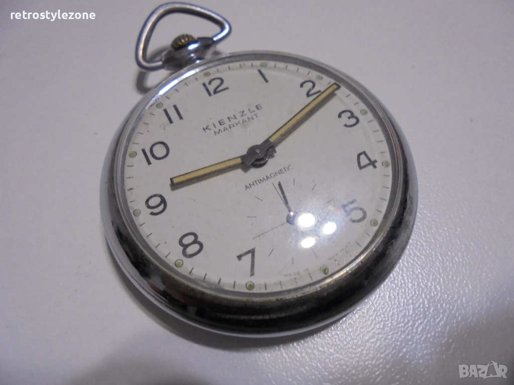 № 8413 Винтидж джобен часовник KIENZLE Markant  , снимка 1