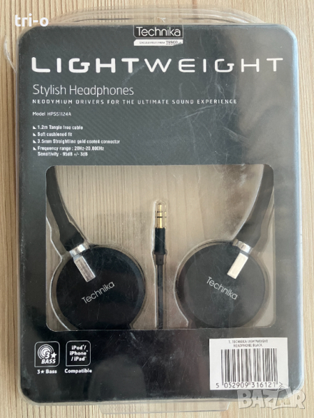 Стерео слушалки Technika light weight, снимка 1