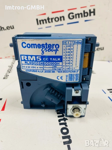 Монетник Comestero RM5 ccTALK  валидатор за монети настроени за евро, снимка 1