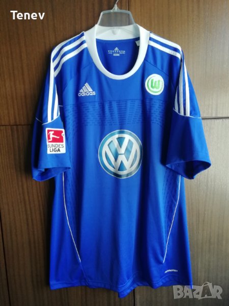VfL Wolfsburg Adidas Formotion 2010/2011 оригинална тениска фланелка трети екип XXL 2XL Third, снимка 1