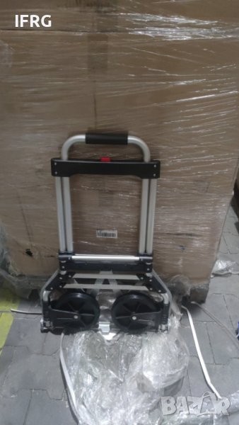 Сгъваема алуминиева количка до 90 кг., снимка 1