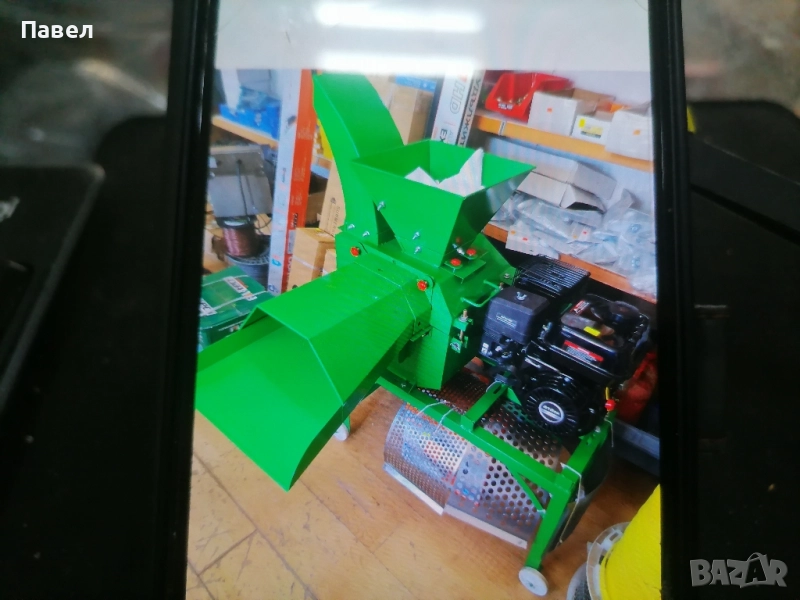 Моторна фуражомелка 2 в 1 дробилка Силаж 7,5к.с., снимка 1