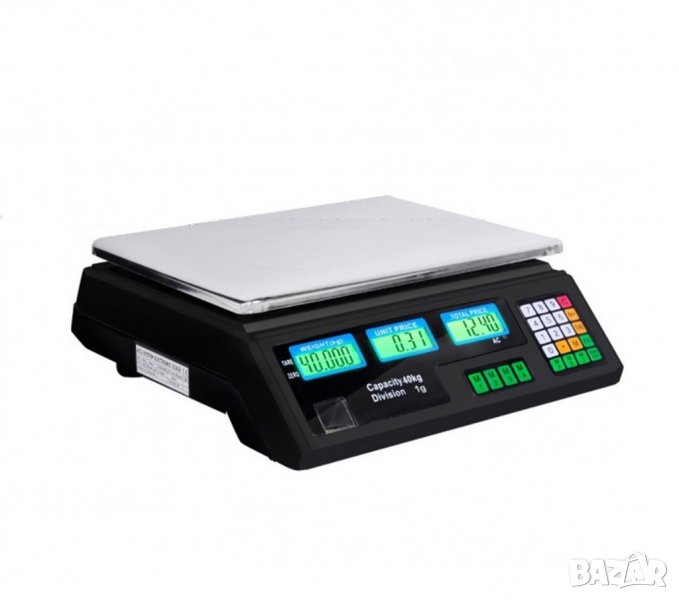 Търговска електронна везна до 40 кг., снимка 1