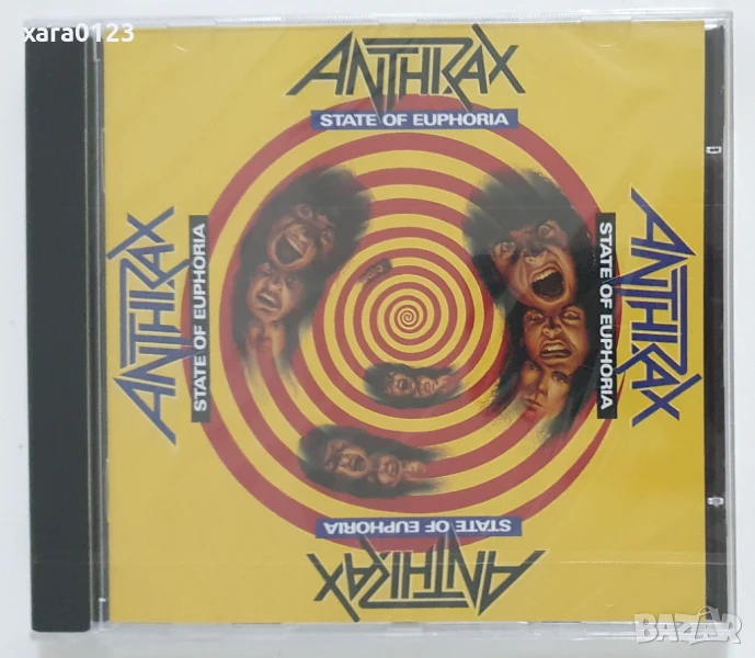Anthrax – State Of Euphoria, снимка 1
