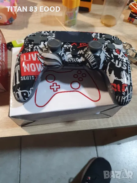 Безжичен контролер Съвместим с PS4/PS4 Pro/PS4, снимка 1