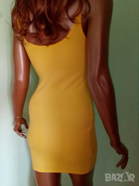 Наситеножълта лятна рокля размер ХС, снимка 1