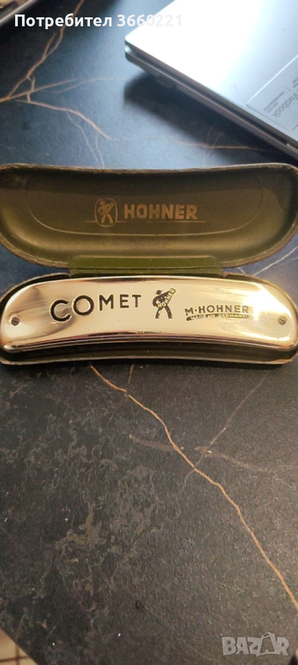 Винтидж хармоника M. Hohner Comet, снимка 1