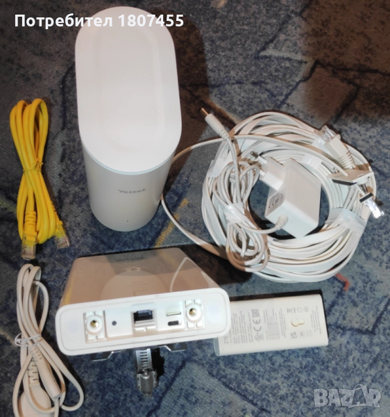 Комплект за 5G интернет ZTE MC889 5G и ZTE H3601P работи с Yettel, снимка 1