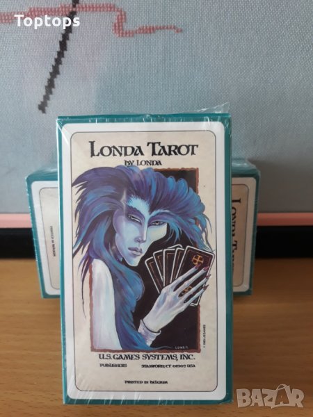 Londa Tarot - феноменална таро колода с 79 карти и хартиена книжка, 12см х 7см, снимка 1