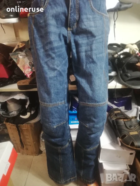 Мото панталон дънков, снимка 1