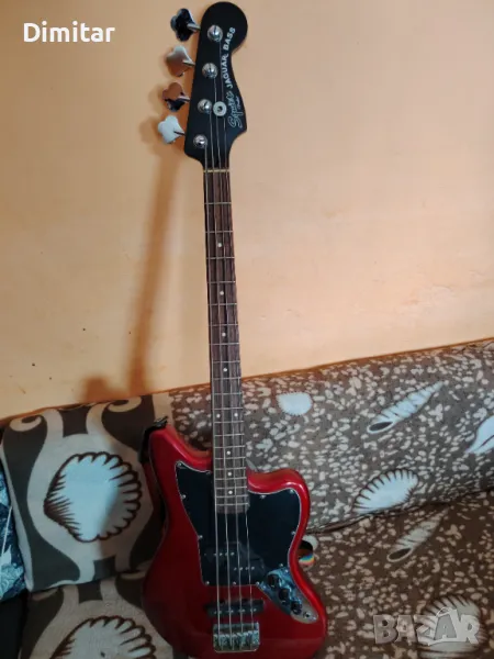 Bass Kitara Fender Squier p bass, снимка 1