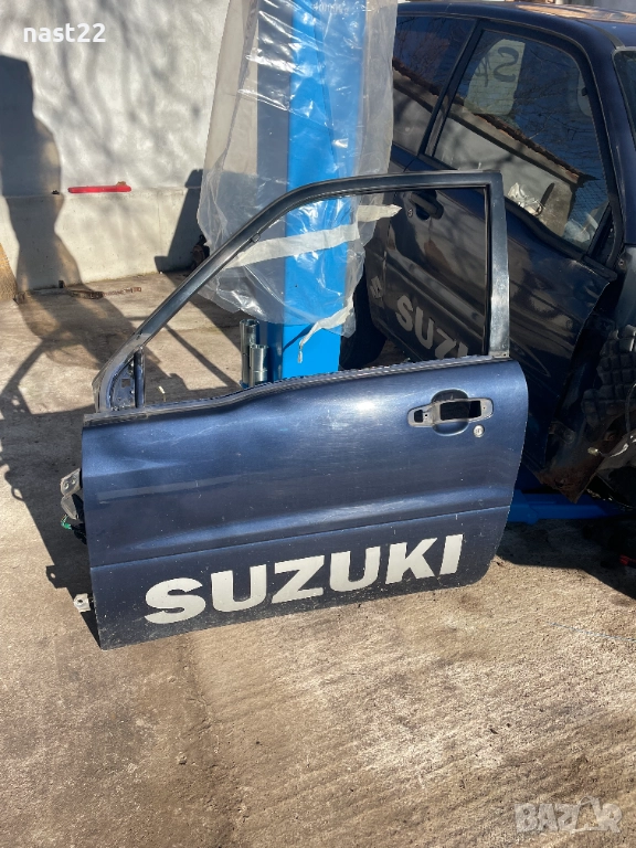 Предна лява врата за  Сузуки Гранд Витара/Suzuki Grand Vitara 2+1 врати 1998-2005, снимка 1