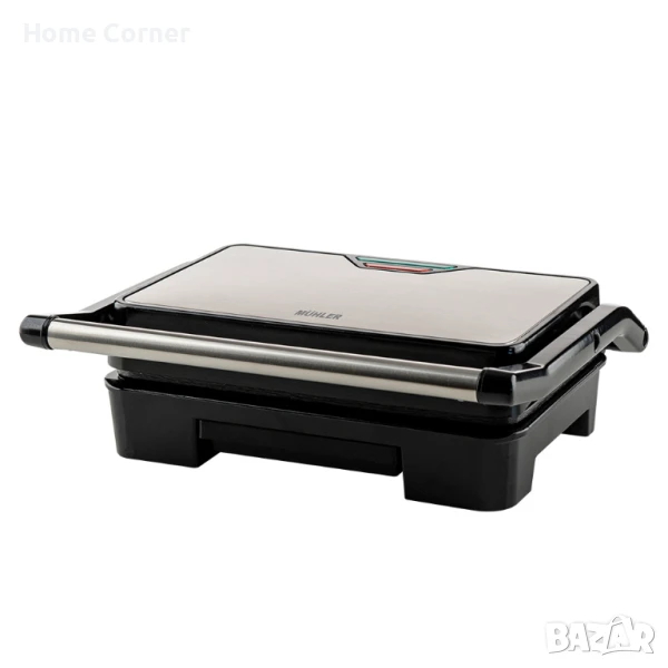 Сандвич преса Muhler MHT-889S – 850W, грил плочи с незалепващо покритие, снимка 1