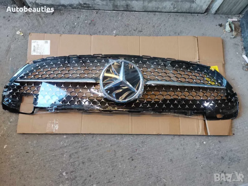 черна решетка за Mercedes W206 C-Class, снимка 1