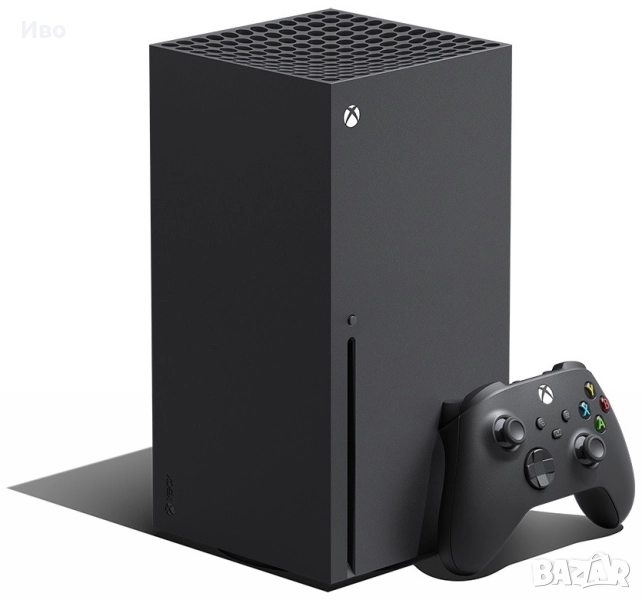 Продавам конзола Xbox Series X , два контролера и допълнителна карта памет, снимка 1