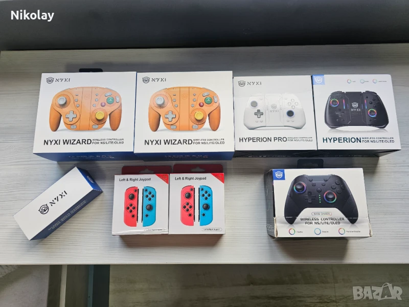 Nyxi контролери за Nintendo Switch , снимка 1