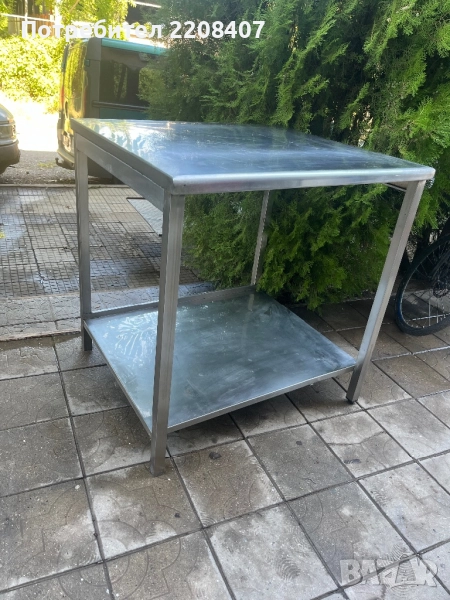 Работна маса неръждавейка, снимка 1