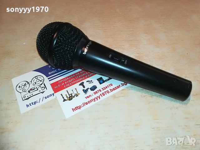 behringer xm1800s ultravoice profi microphone, снимка 5 - Микрофони - 28399703