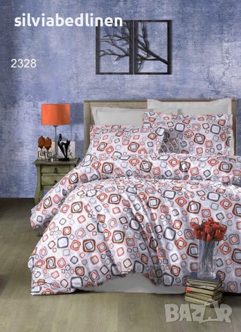 Спално бельо ранфорс 100% памук,голяма спалня,единично, пет части, снимка 17 - Спално бельо - 40141671