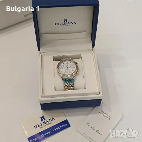 Швейцарски мъжки ръчен часовник Delbana , снимка 3 - Мъжки - 49763010