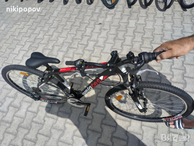 SPRINT Алуминиев велосипед 29" Velotec PRO черен/червен, снимка 6 - Велосипеди - 53563921