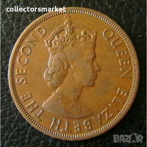 2 цента 1965, Източно Карибски Щати, снимка 2 - Нумизматика и бонистика - 38722485